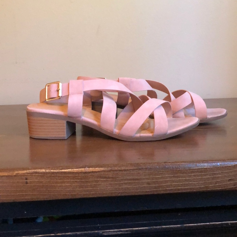 Blush pink Heeled Sandal
